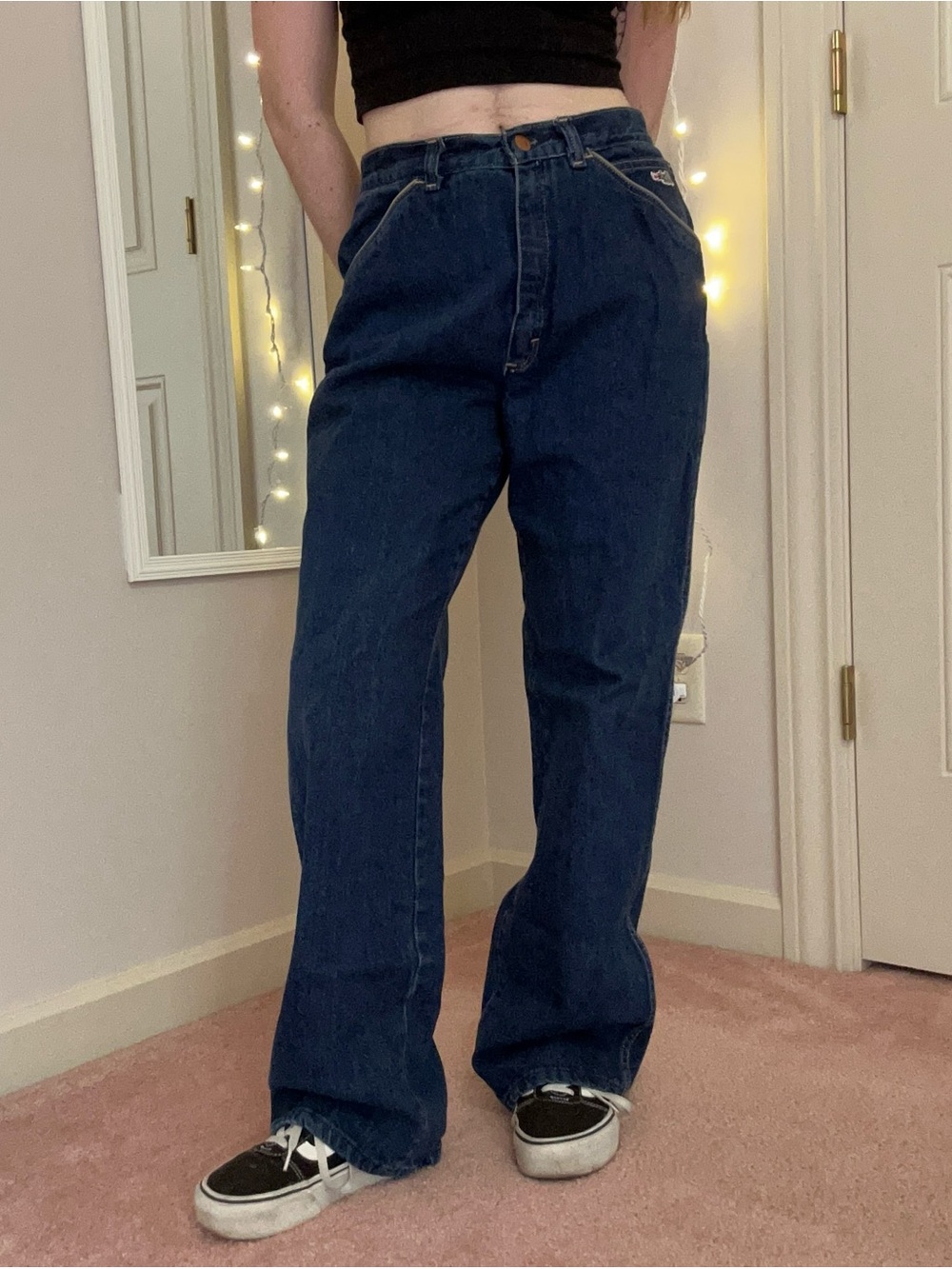 Vintage 1970s High Waisted Jeans
